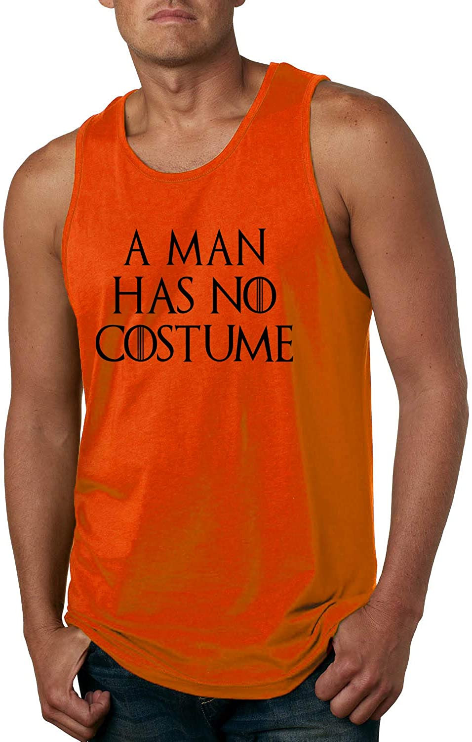 A Man Has No Costume Halloween T-Shirt