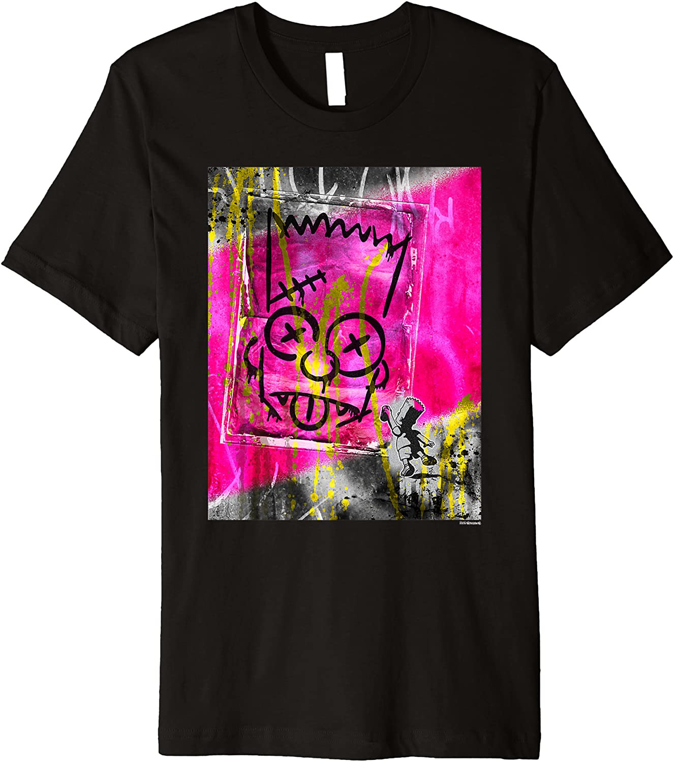 Bart Simpson El Barto Graffiti T-Shirt