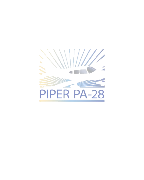 Aircraft Piper PA-28 Light T-Shirt