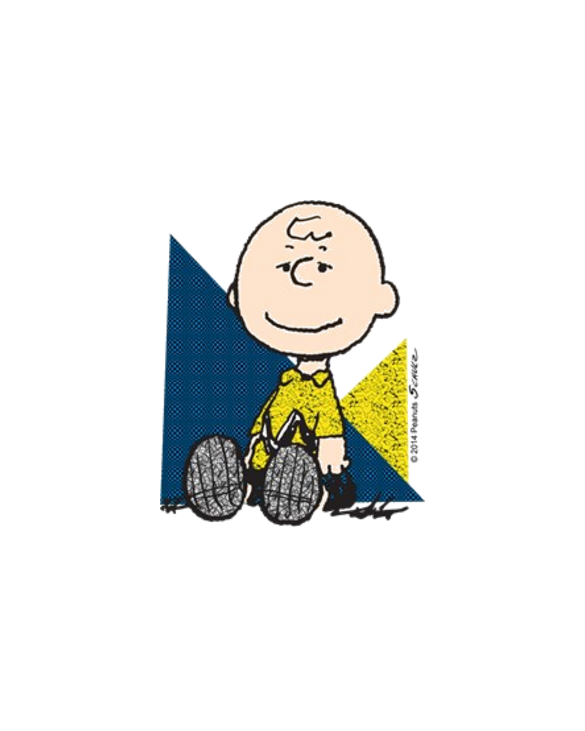 Charlie Brown Sitting Light T-Shirt