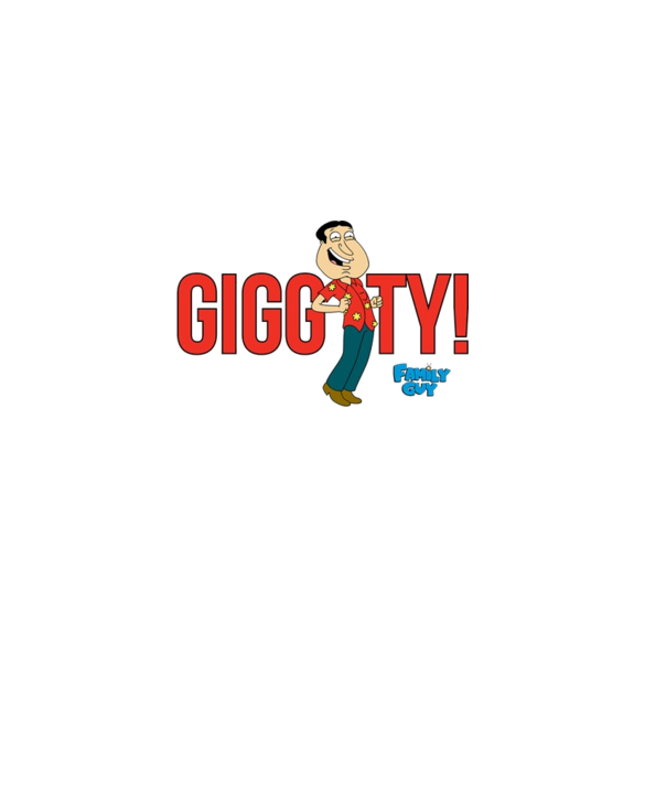 Family Guy Giggity Dark Light T-Shirt