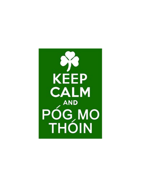 Keep Calm and Pog Mo Thoin