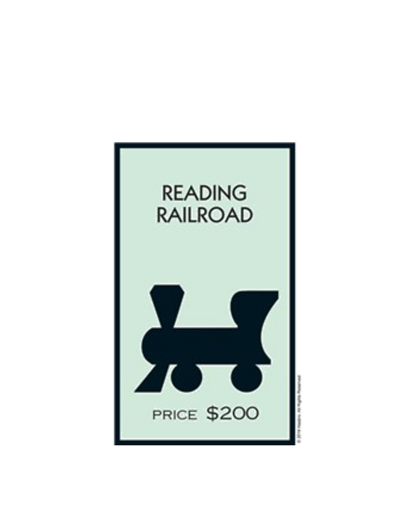 Monopoly - Reading Railroad