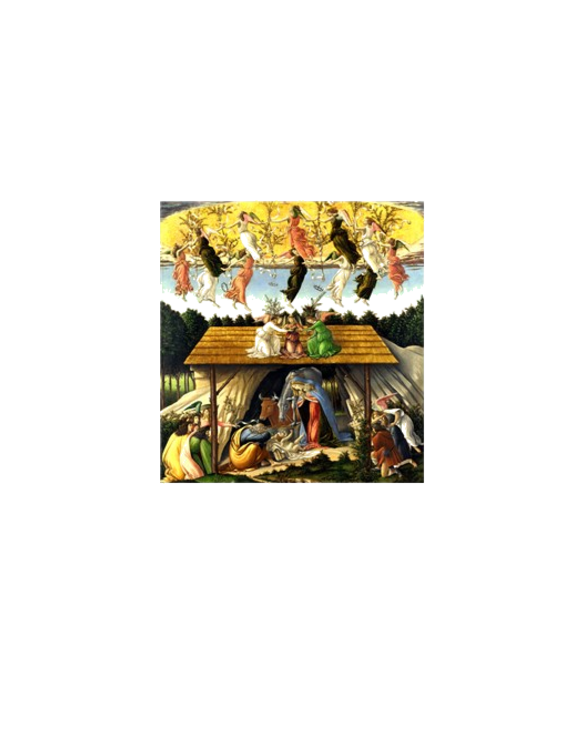 Mystical Nativity Botticelli