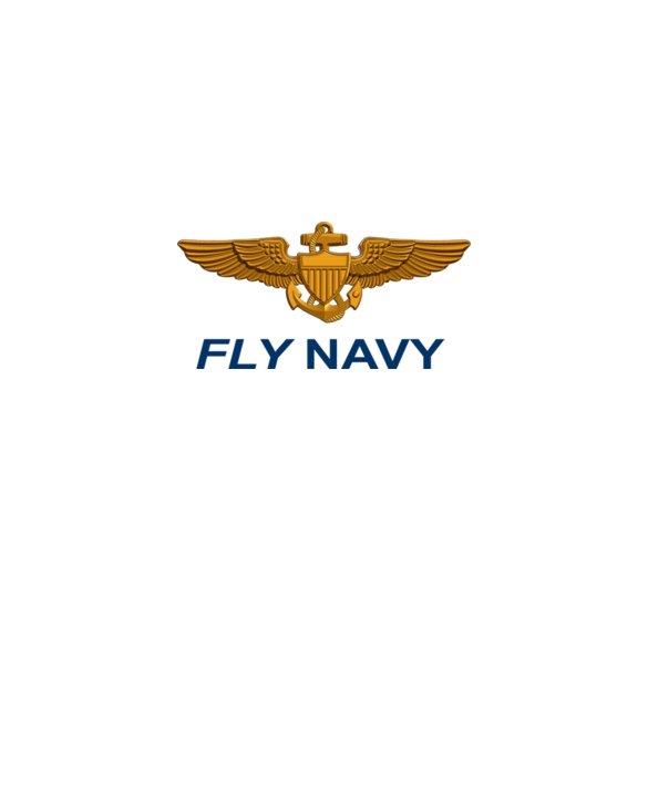 Naval Aviator Wings Fly Navy Light T-Shirt