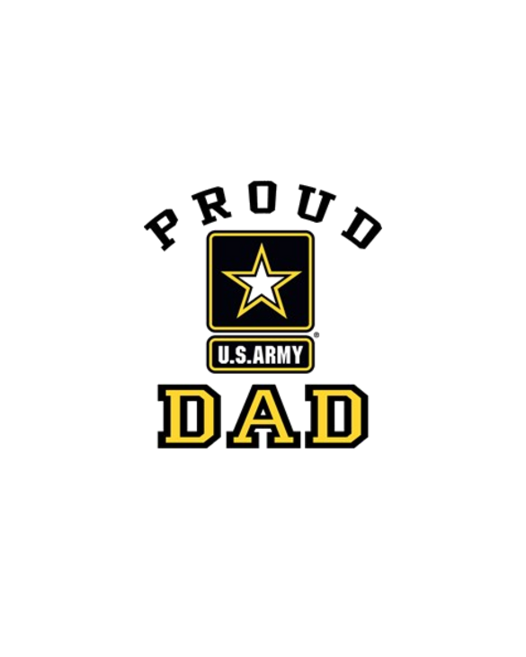 Proud U.S. Army Dad Light T-Shirt