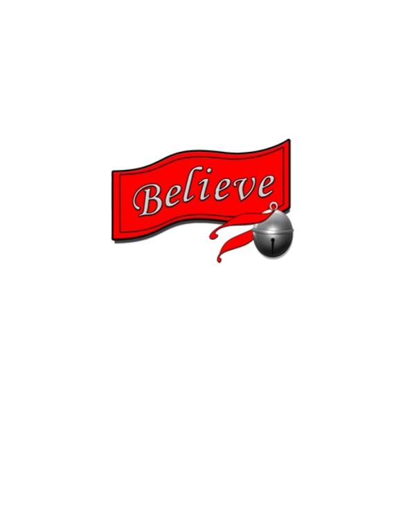 The Polar Express Believe Bell (Bright Red) Dark T