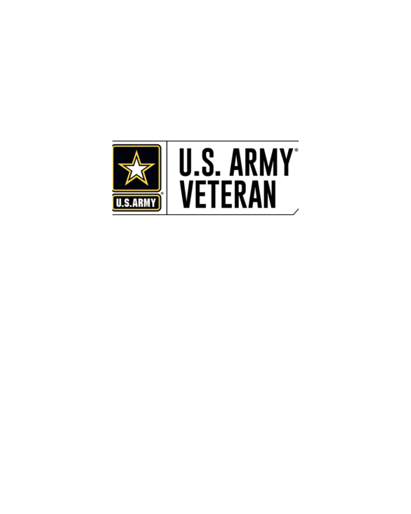 U.S. Army Veteran Logo Light T-Shirt T-Shirt