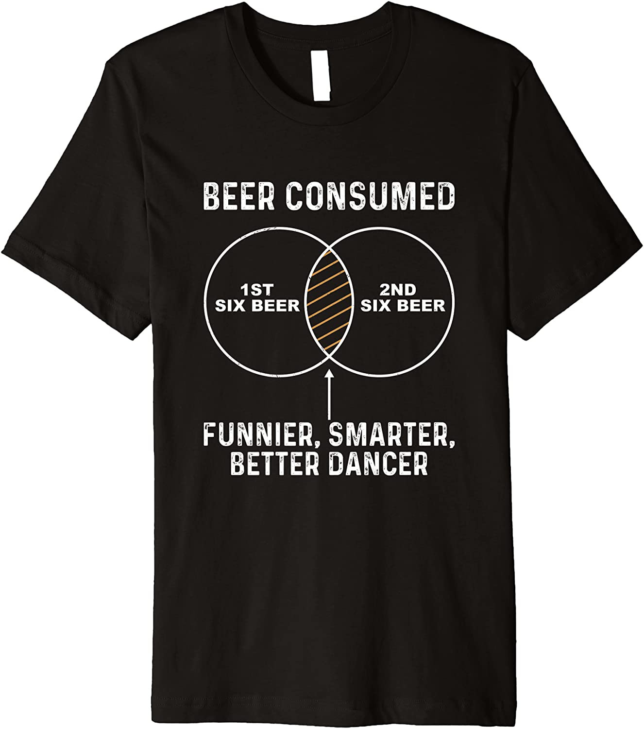 Beer Consumed Drinking Beer Makes Funnier Smarter Dancer T-Shirt