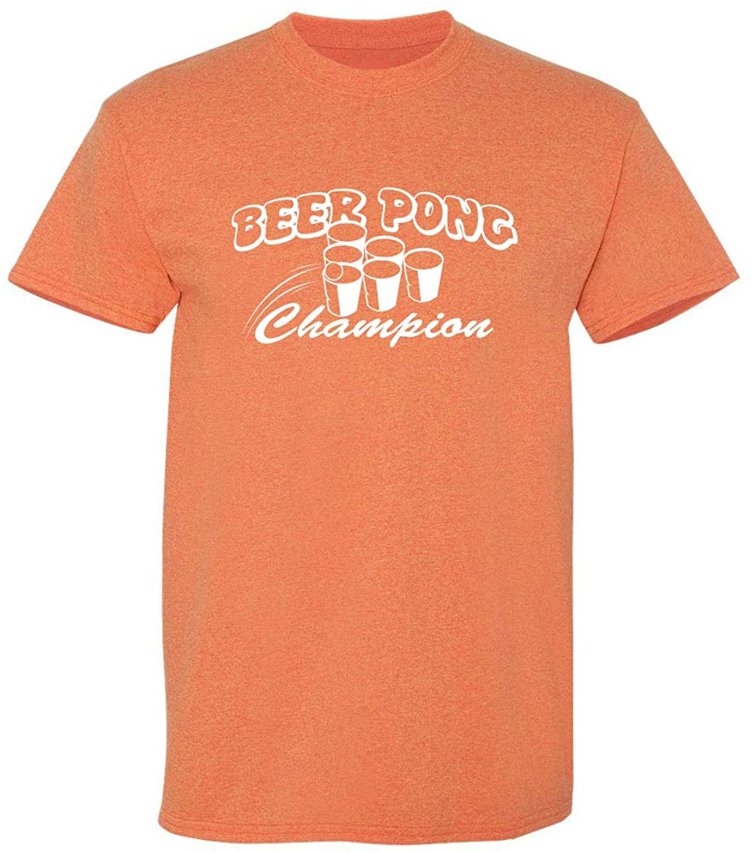 Beer Pong Champ Alcohol Party College T-Shirt