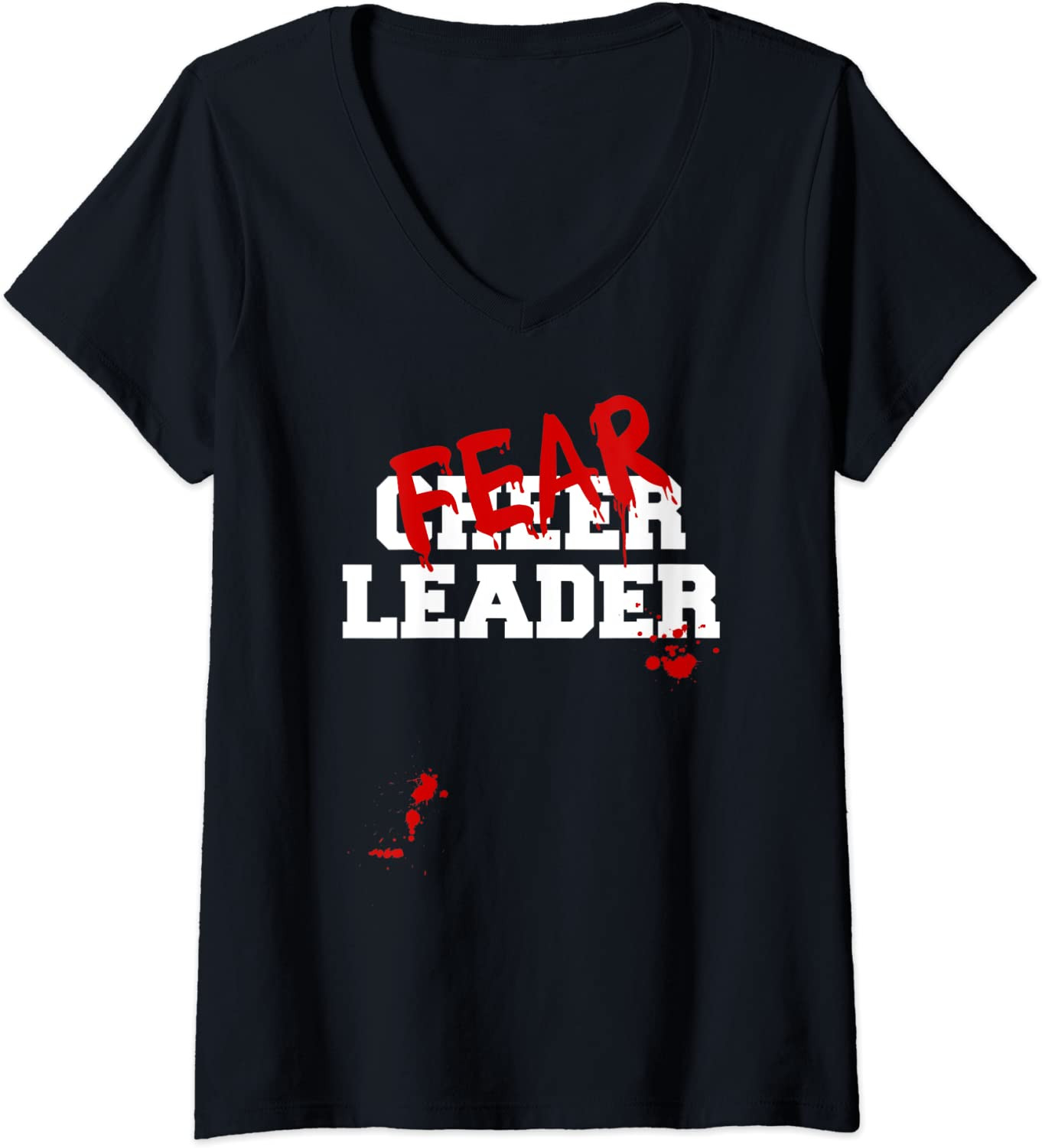 Fearleader Zombie Cheerleader Halloween Costume T-Shirt