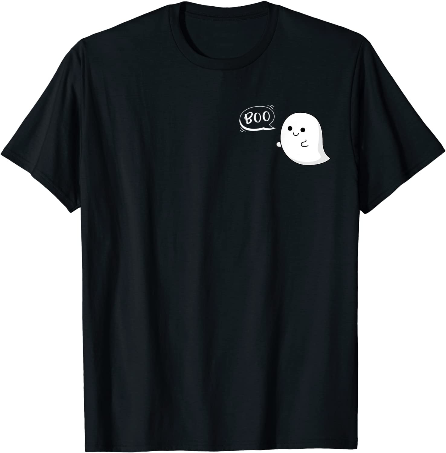 Flying Ghost Boo Halloween Cute Costume Kids Toddler T-Shirt