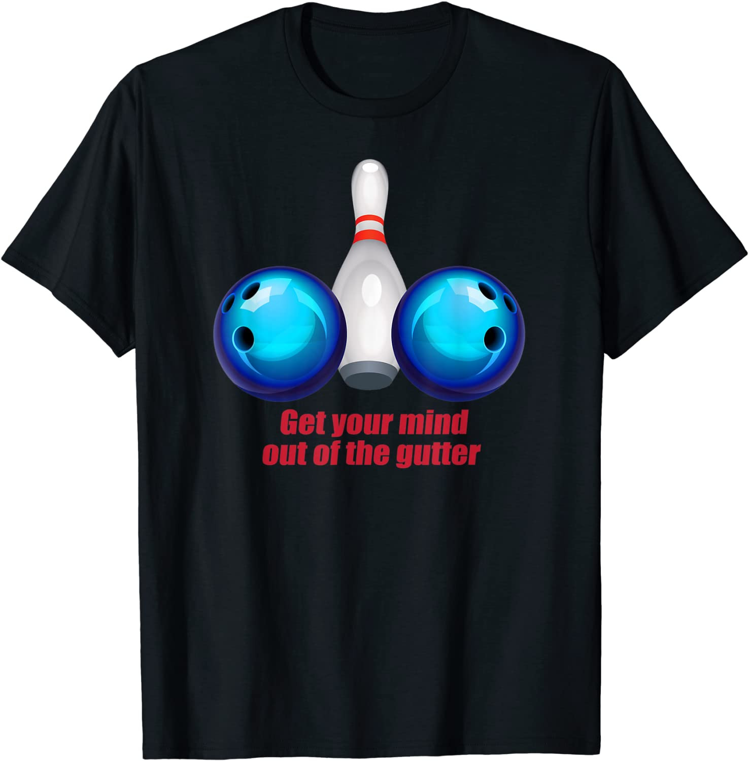 Funny Bowling  T-Shirt