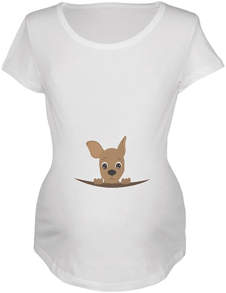 Halloween Peeking Kangaroo Joey T-Shirt