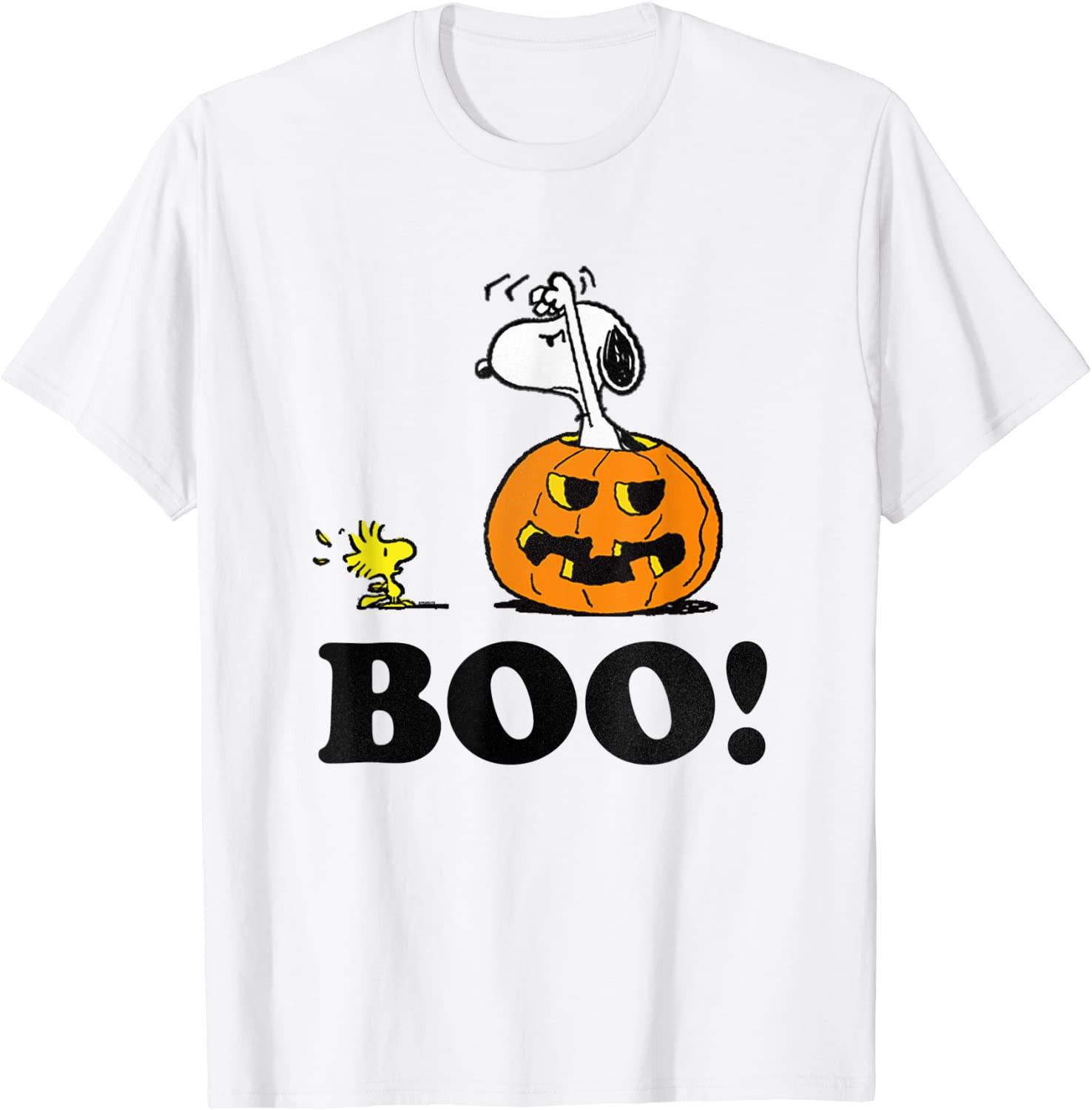 Halloween Snoopy Woodstock BOO! T-Shirt