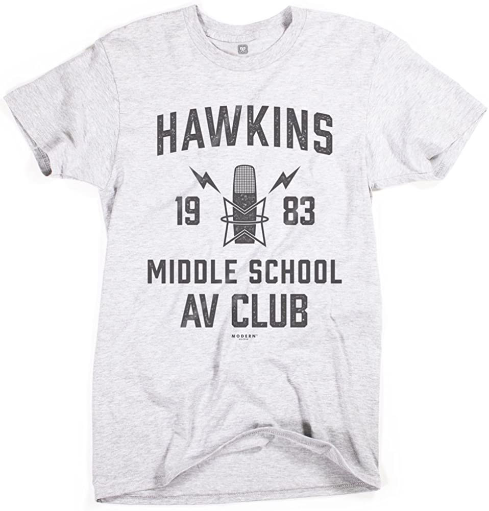 Hawkins Middle School AV Club Boys Halloween T-Shirt