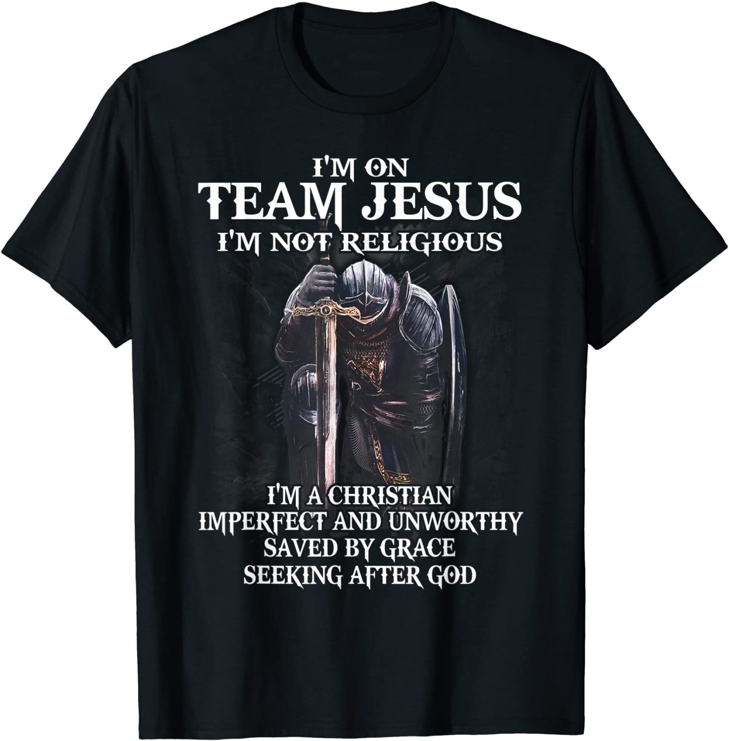 I'm On Team Jesus I'm Not Religious T T-Shirt