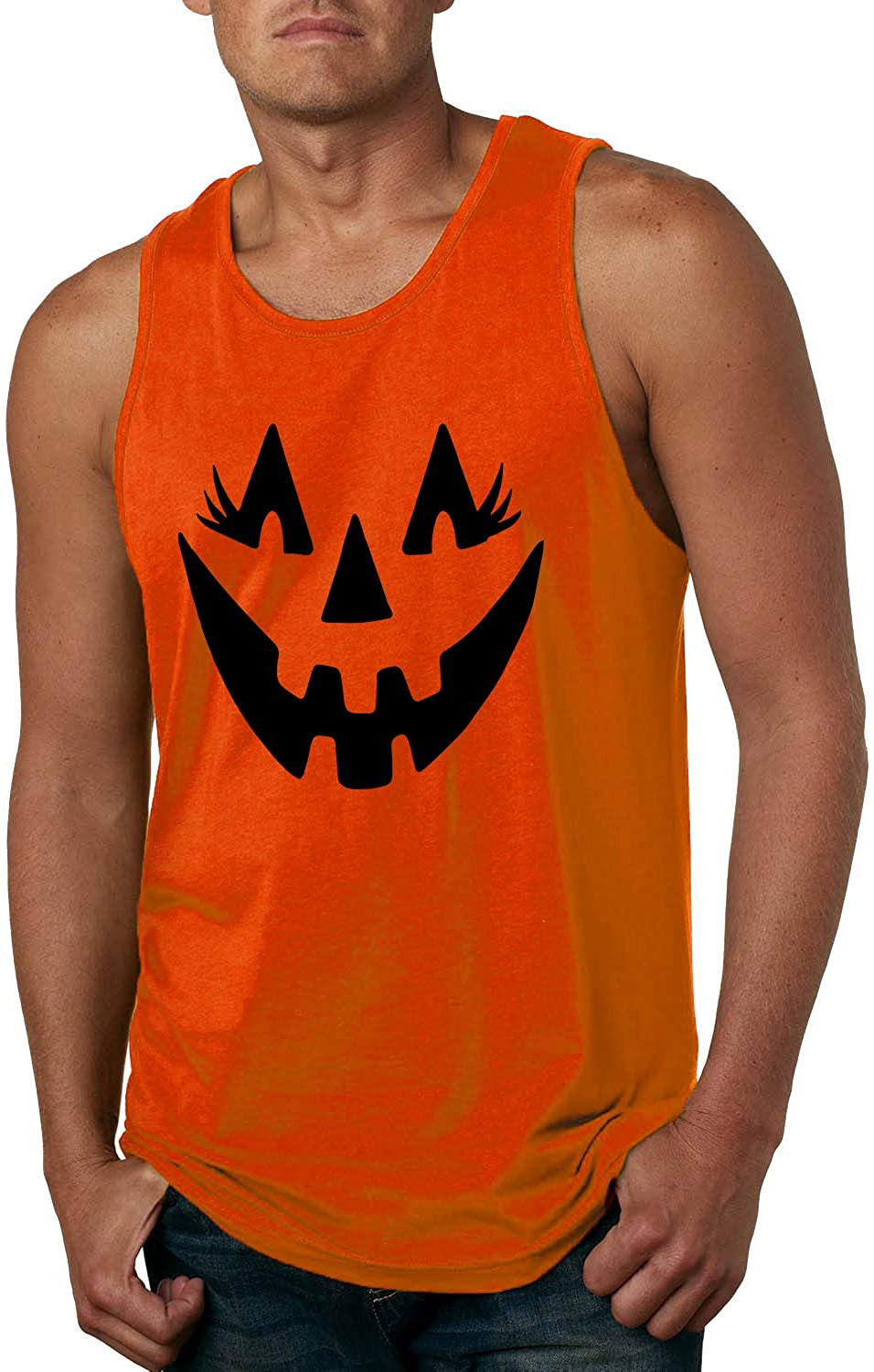 Jack O Lantern With Eyelashes Halloween T-Shirt