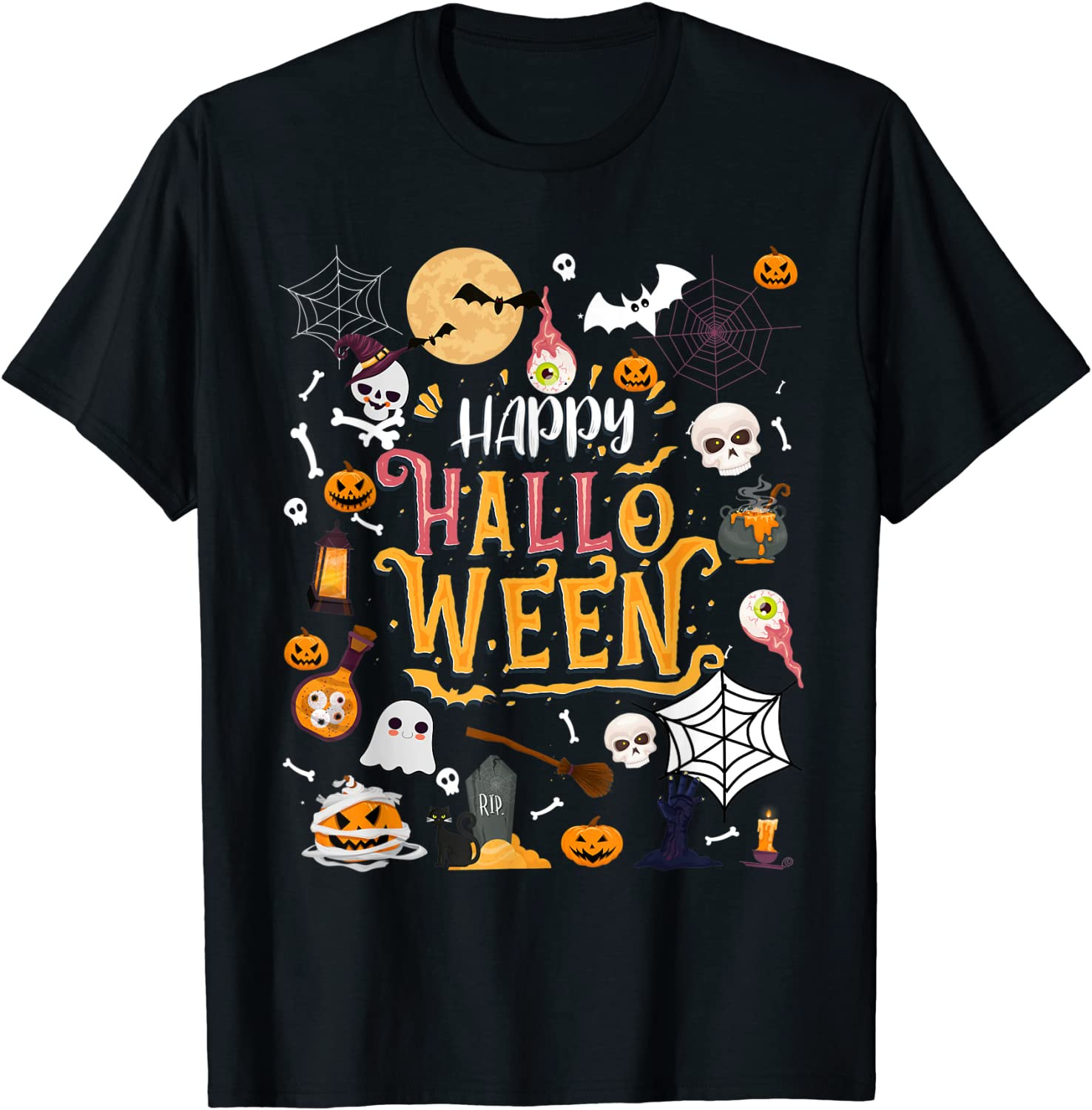 Kids Happy Halloween T-Shirt