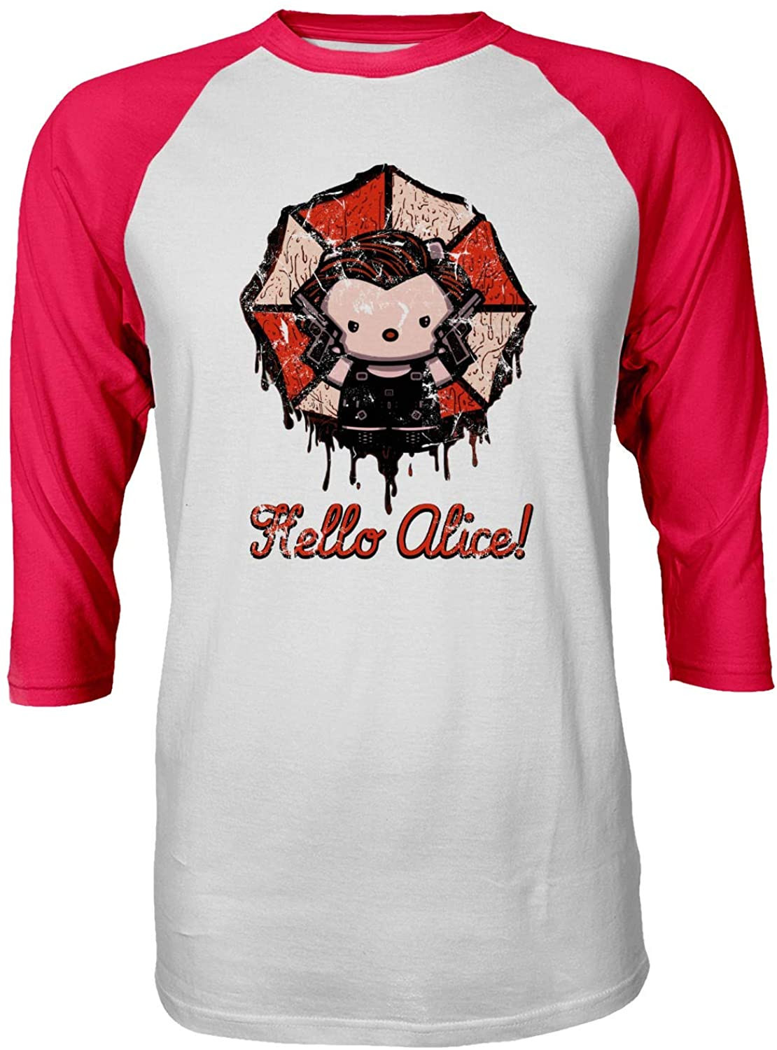 Kitty Resident Alice Evil Umbrella Halloween T-Shirt