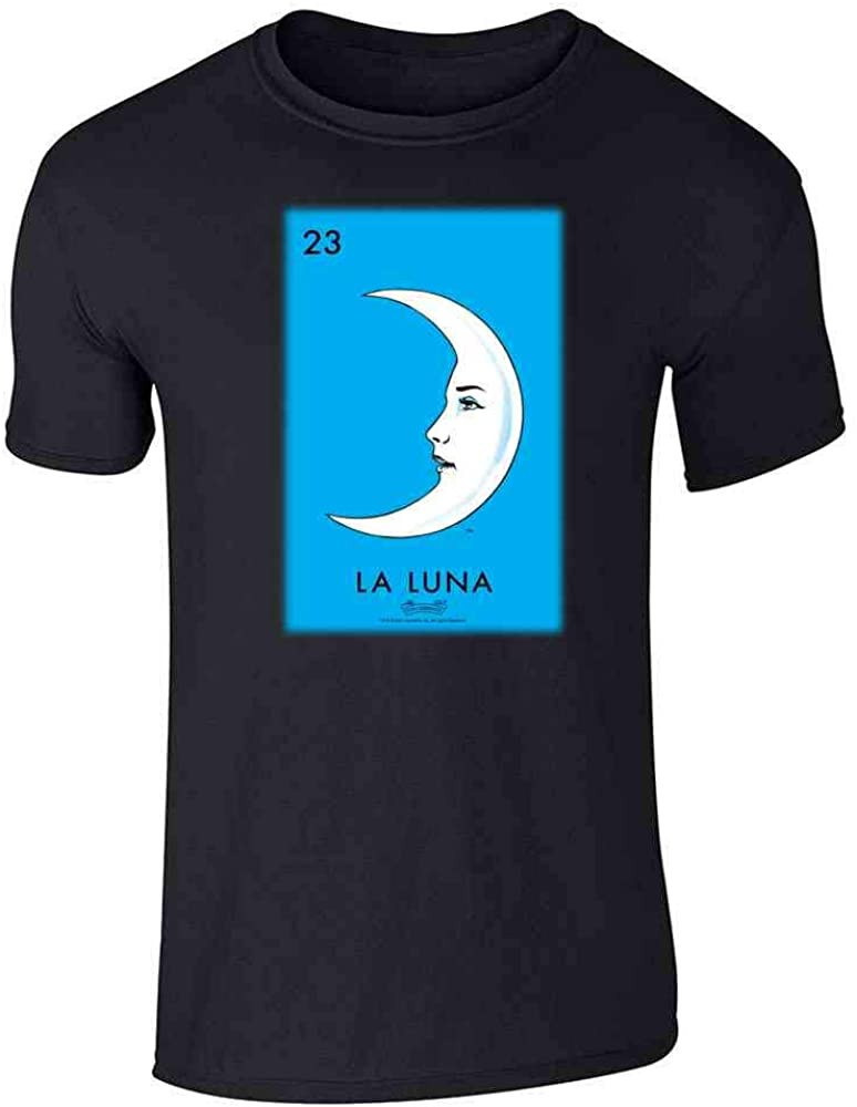 La Luna Moon Loteria Card Mexican Bingo T-Shirt