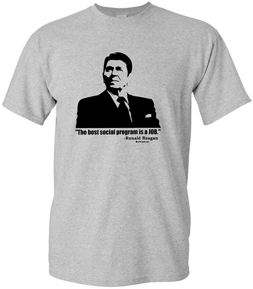 Ronald Reagan - 2024 Election MAGA - American Jobs - T-Shirt