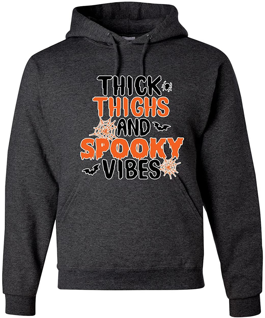 Thick Thighs And Spooky Vibes Halloween T-Shirt