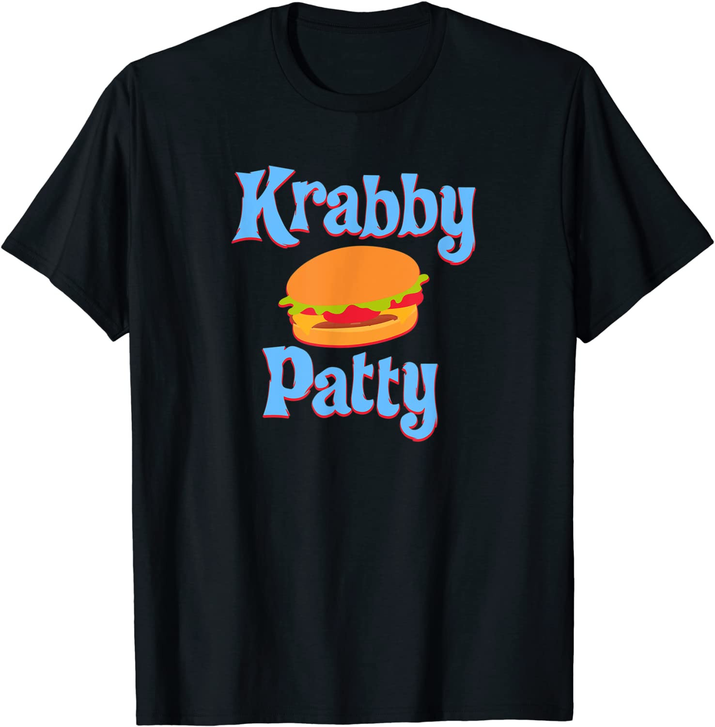 X SpongeBob SquarePants - Krabby Patty T-Shirt