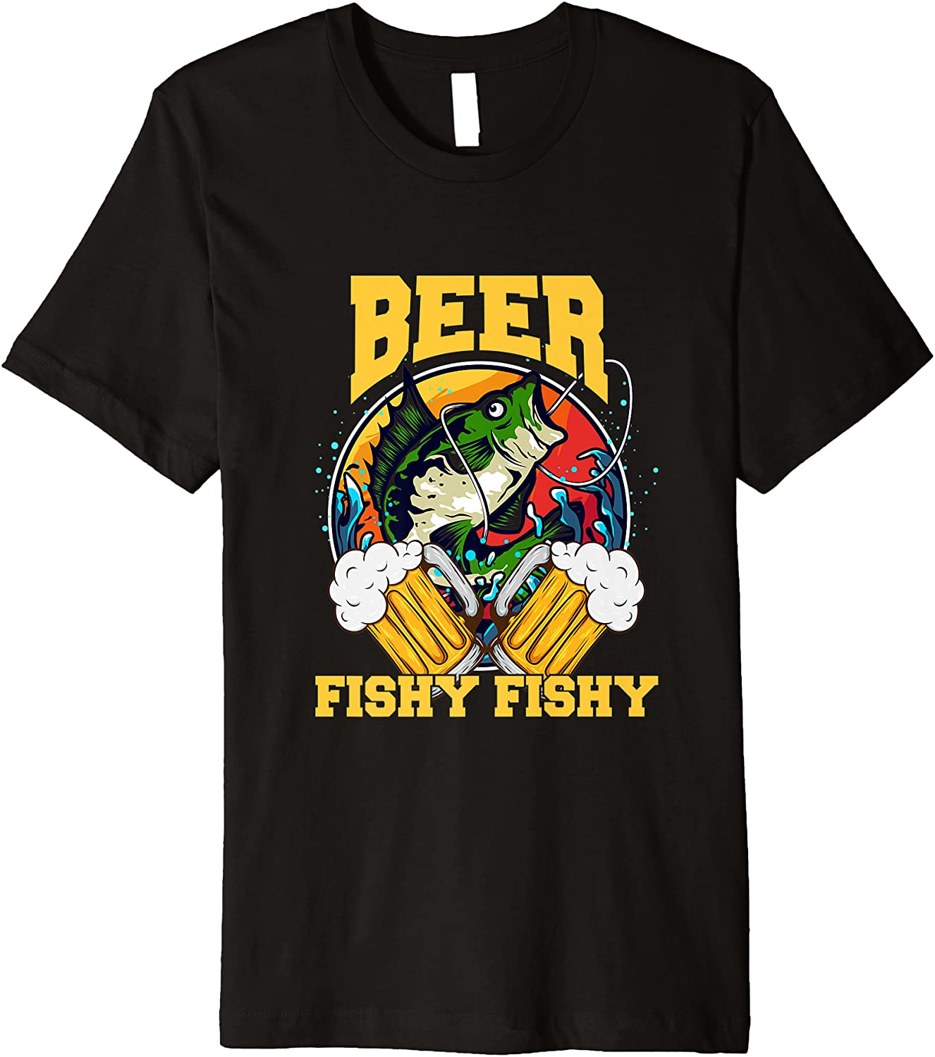 Beer Fishy Fishy Fisherman T-Shirt