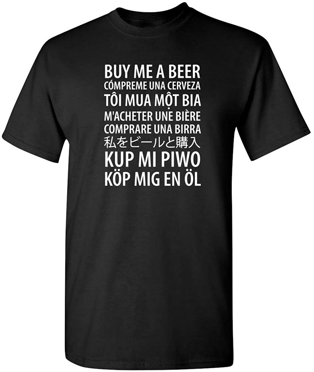 Buy Me A Beer Party College Drinking T-Shirt