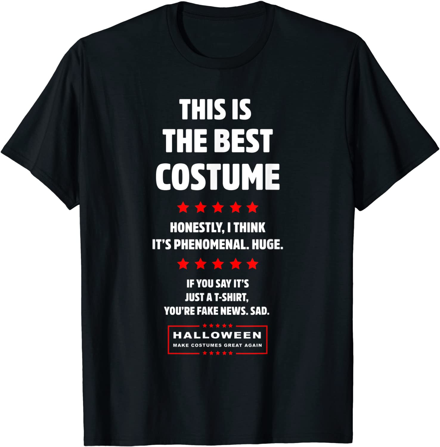 Donald Trump Halloween Costume T-Shirt