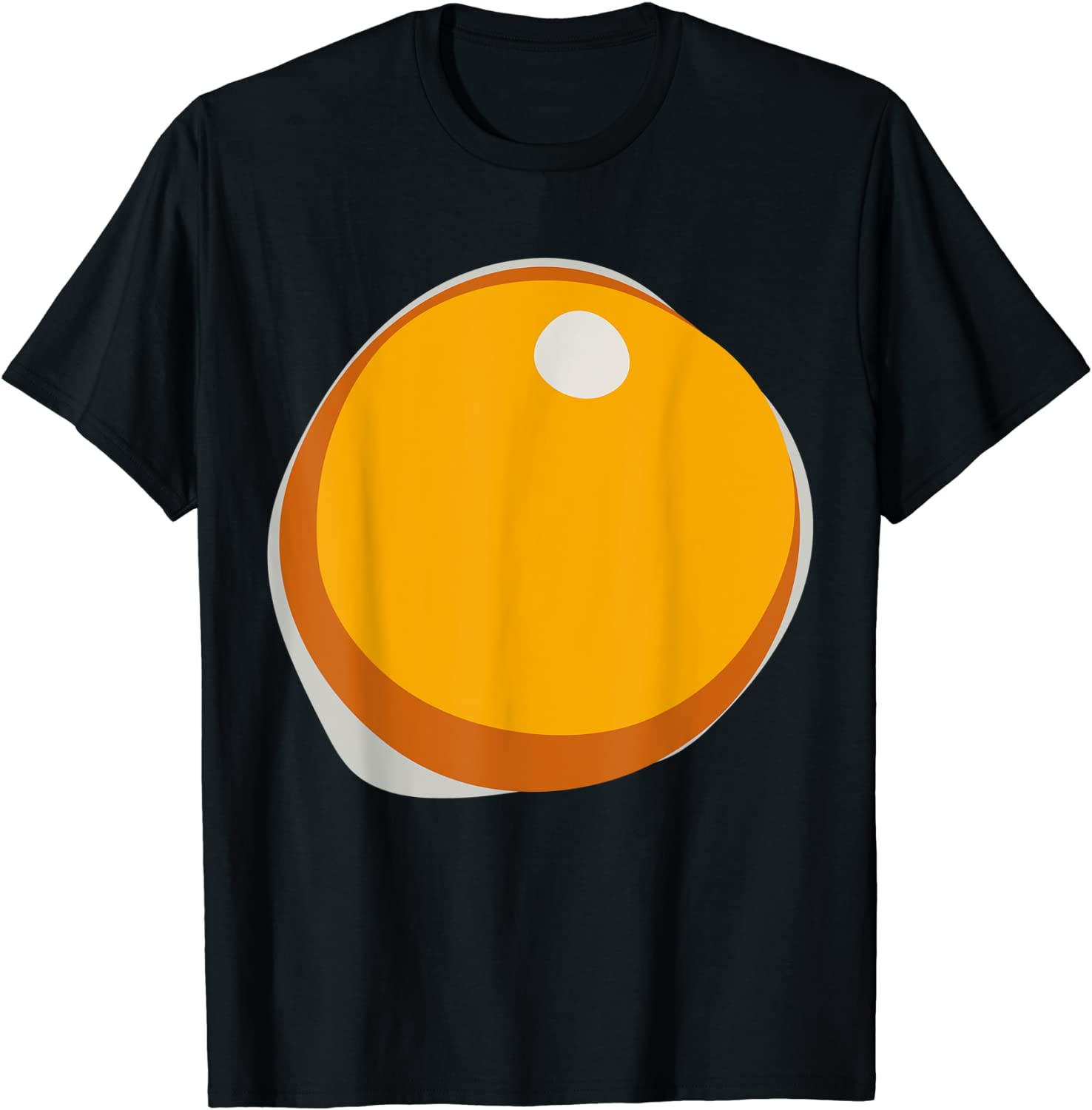 Fried Hard Boiled Egg Yolk Breakfast Halloween Costume T-Shirt