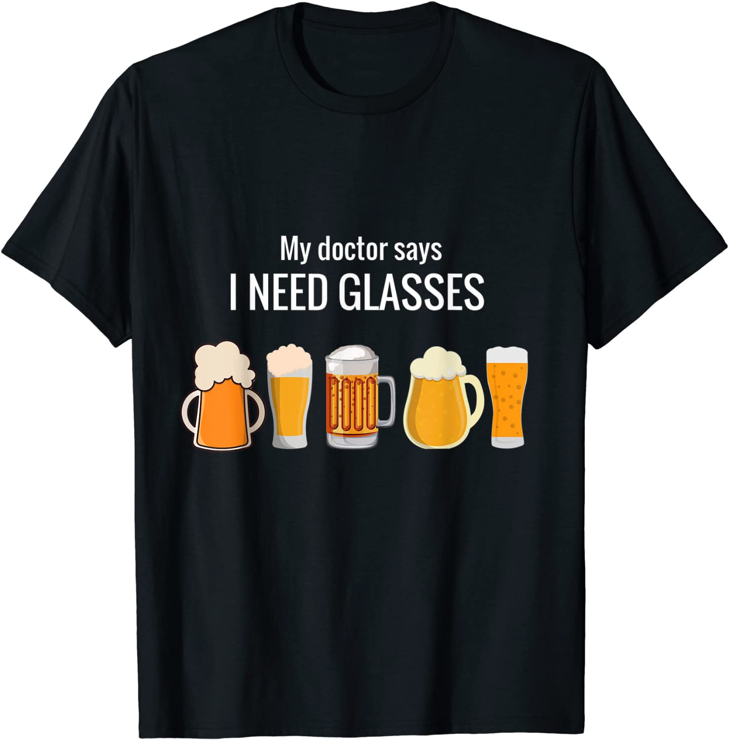 Funny Drinking Beer T T-Shirt