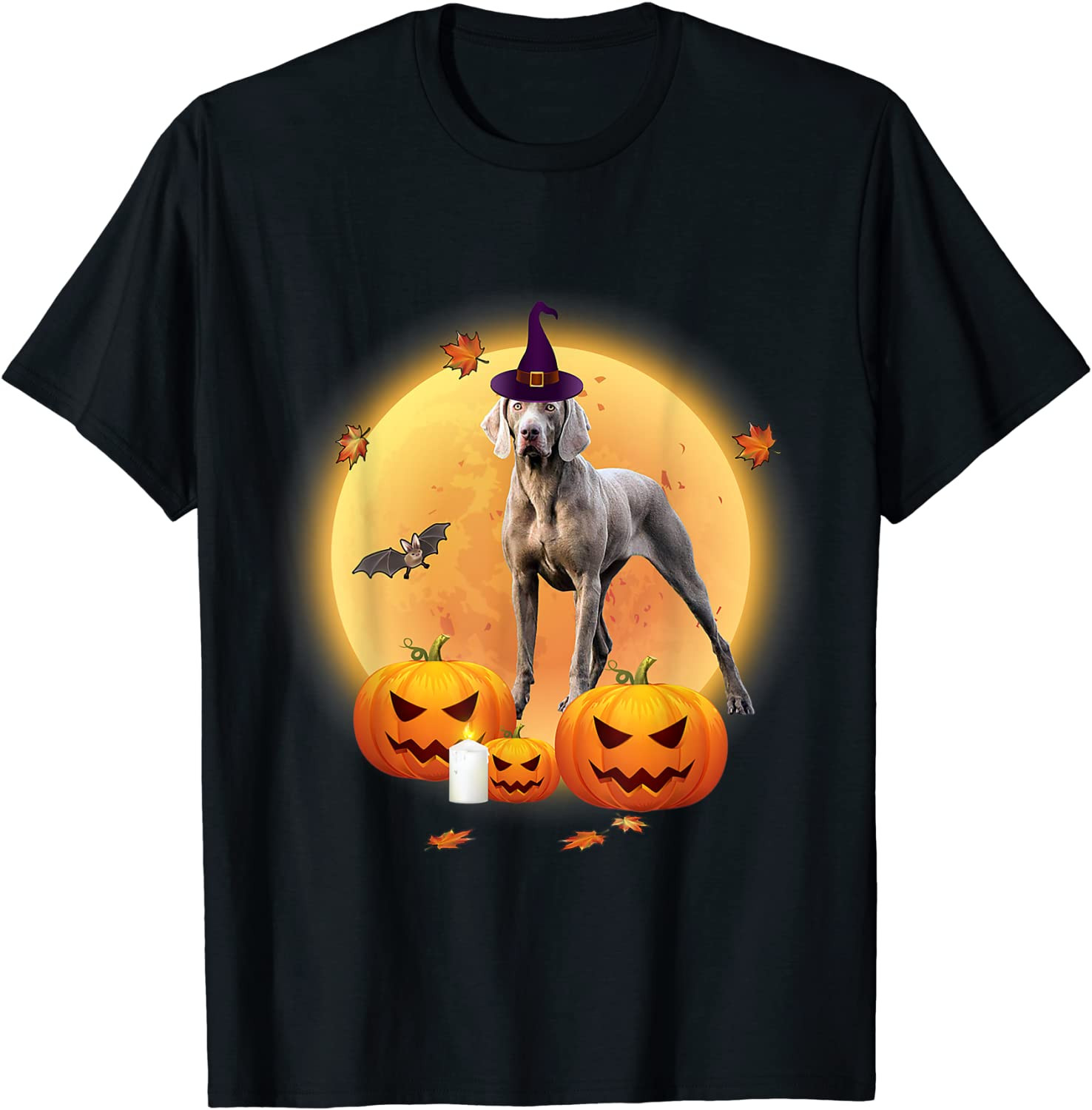 Halloween Weimaraner Dog - Weimaraner T-Shirt