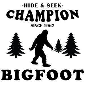 Hide & Seek Champion Bigfoot