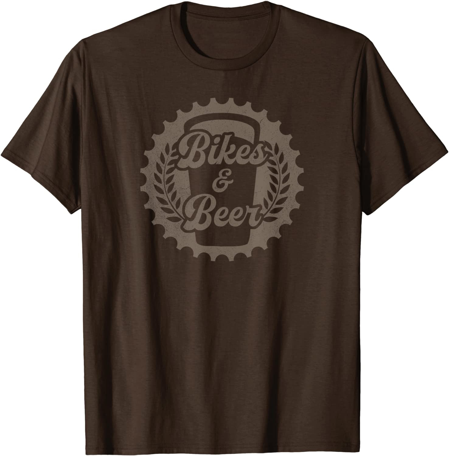 Mountain Biker Bike Rider And Beer Drinker: Bikes & Beer T-Shirt