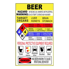 Beer Hazardous Material