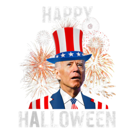 Halloween Funny Happy 4th Of July Anti Joe Biden Tank Top