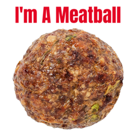 I'm A Meatball Lazy Simple Funny Costume Halloween T-Shirt