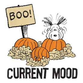 Peanuts Halloween Snoopy Current Mood T-Shirt