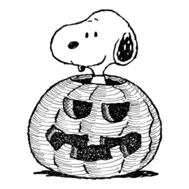 Peanuts Halloween Snoopy Jack-O'-Lantern T-Shirt