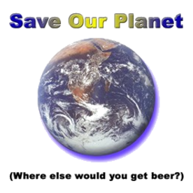 The Only Planet with Beer!