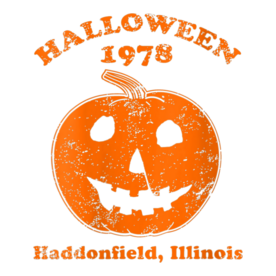 Womens Funny Halloween 1978 Haddonfield, Illinois V-Neck T-Shirt